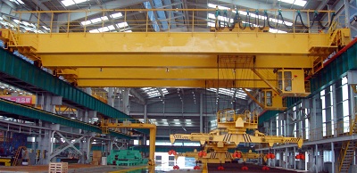 Carrier-Beam Electromagnetic Crane