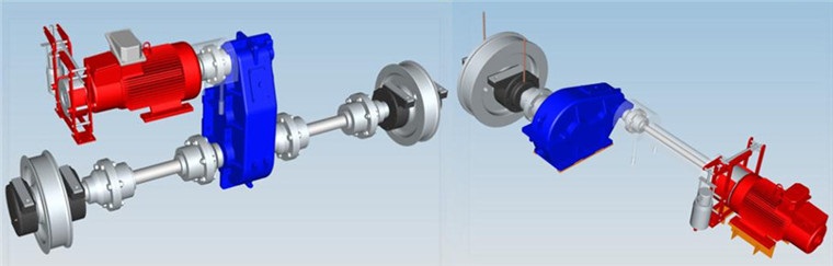 Explosion-proof Double Girder Crane traveling mechanism