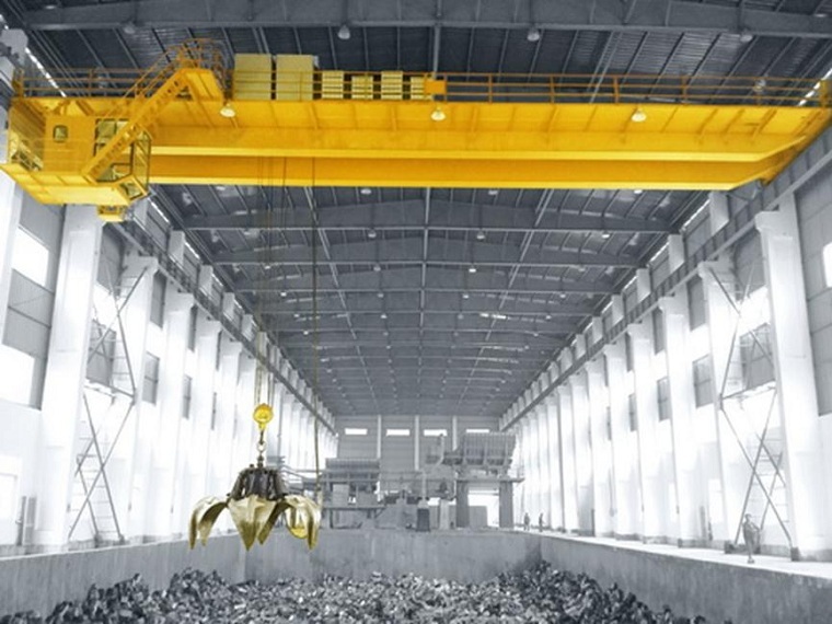 Double Girder Grab Crane