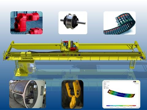 European Crane Selection of high-quality components