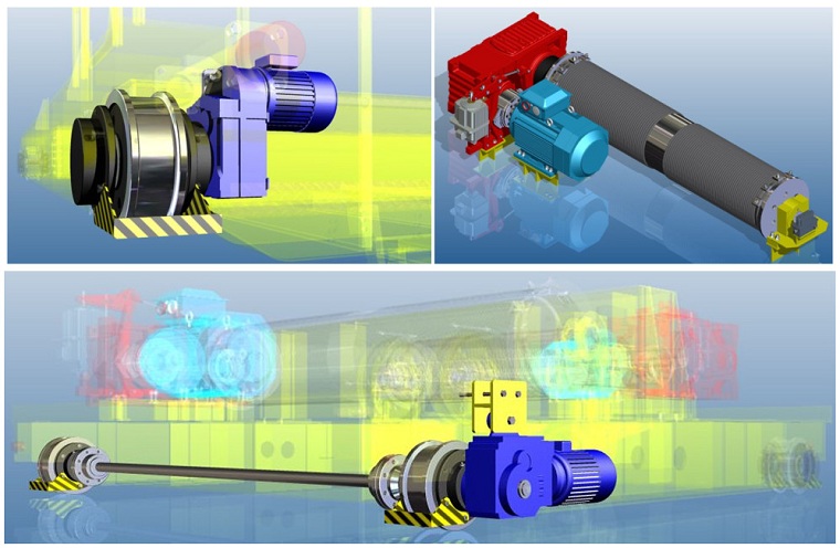 Transmission mechanism is integrated