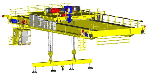 general carrier-beam crane