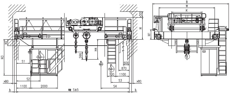 Isolation crane sketch