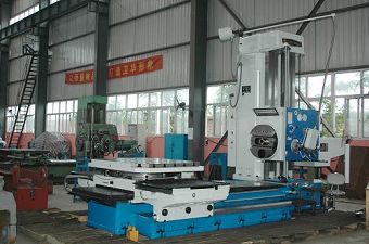 Horizontal  Digital display boring and milling machine