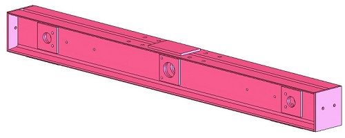 Suspension crane End beam