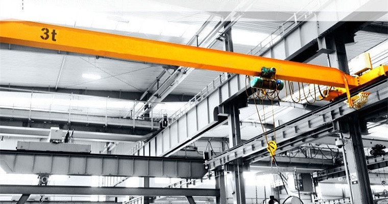 Used single girder overhead crane