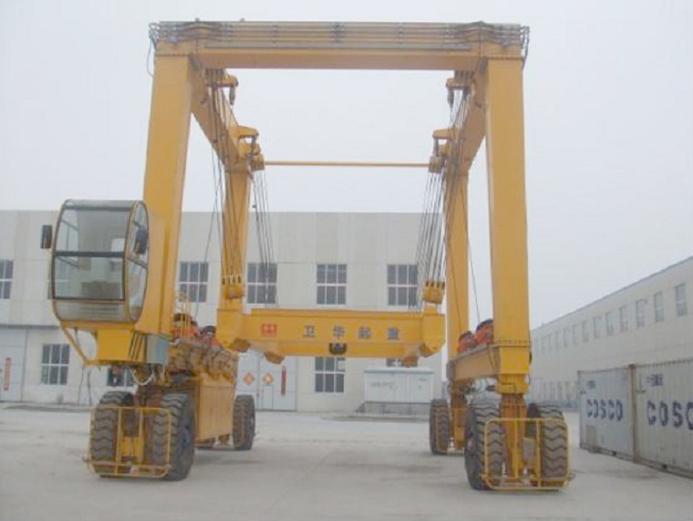 Full-Hydraulic Rubber-Tyred Gantry Crane