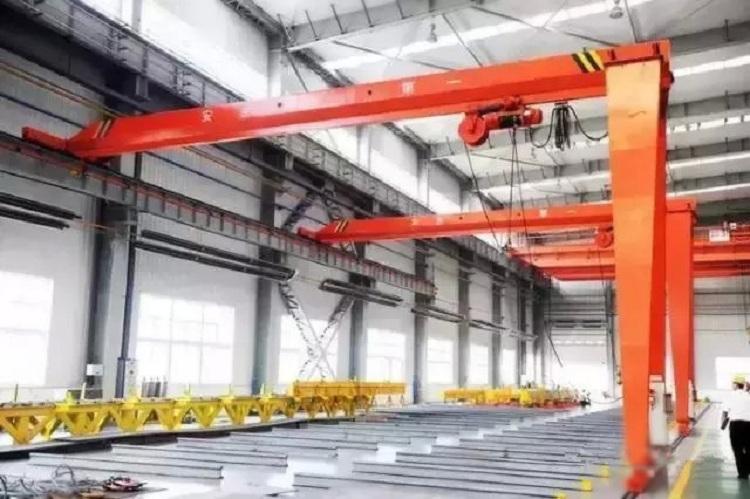 Electric Hoist Semi-Gantry Crane