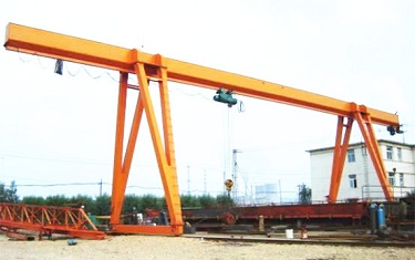 5Ton gantry crane with electric hoist