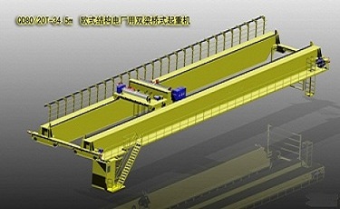 80Ton eot crane