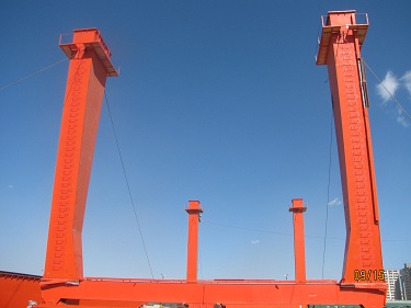 gantry crane installation