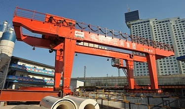 Double girder gantry crane