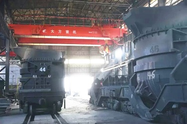 140t-30t foundry crane